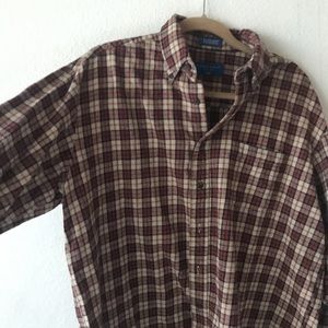 towns craft plaid shirt